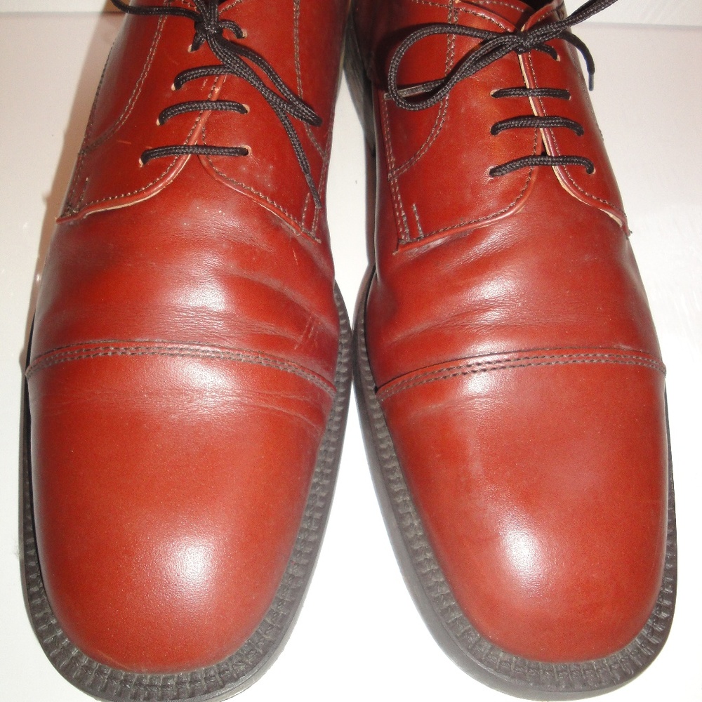 Pantheon Brown Leather Oxfords